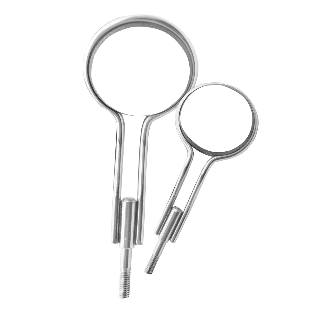 thumbnail image 2 of Dentify 5x Double Sided Mouth Mirror #5 Front Surface – German Stainless Steel 2 of 2