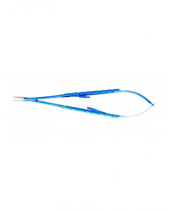 Micro Castroviejo Needle Holder Curved 16cm Titanium