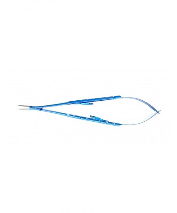 Titanium Micro Castroviejo Needle Holder Curved 18CM