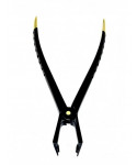 Deep Gripping Atraumatic Extraction Forceps, Lower Molars BLACK & GOLD Series