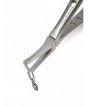 Dental Extracting Forceps Lower Roots, Micro Serrated Edges