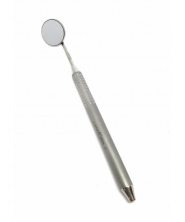 Dental Mouth Mirror Handle Cone Socket, Front Surface Rhodium Coated Mirror # 5