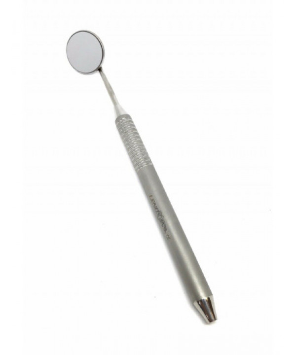 Dental Mouth Mirror Handle Cone Socket, Front Surface Rhodium Coated Mirror # 5