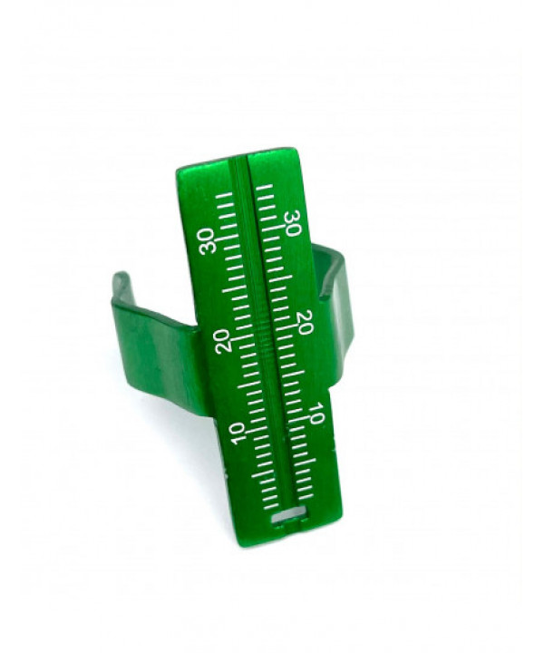 Endo Finger Ruler-Measuring Scale GREEN