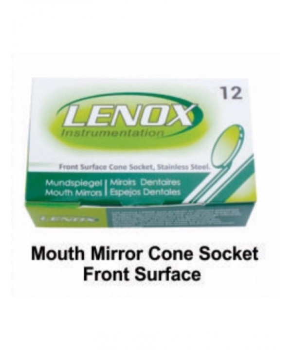 Mouth Mirrors Fig. 5 Ø24mm Front Surface ( Cone Socket) Pack of 12