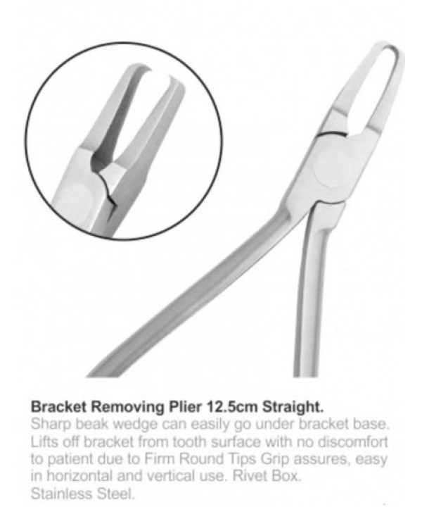 Bracket Removing Pliers 12.5cm STR