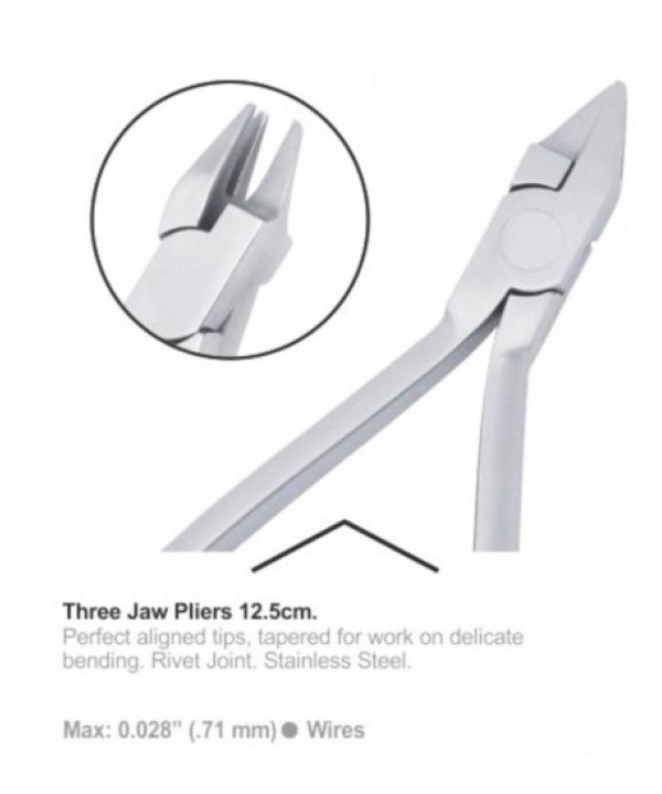 Three Jaw Pliers 12.5cm