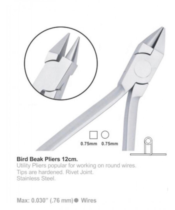 Bird beak Pliers 12cm 