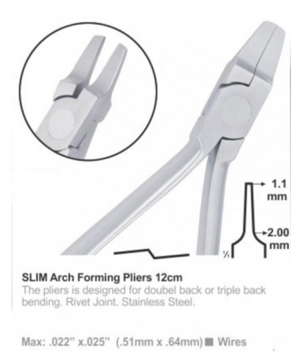 Slim Arch Forming Pliers 12cm