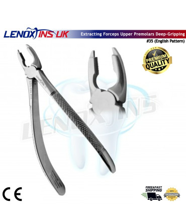 Deep Gripping Forceps # 35 Upper Permolars Deep-gripping