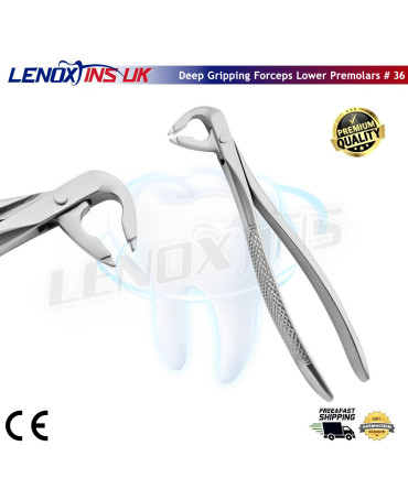 Deep Gripping Forceps # 36 Lower Premolars Deep-gripping