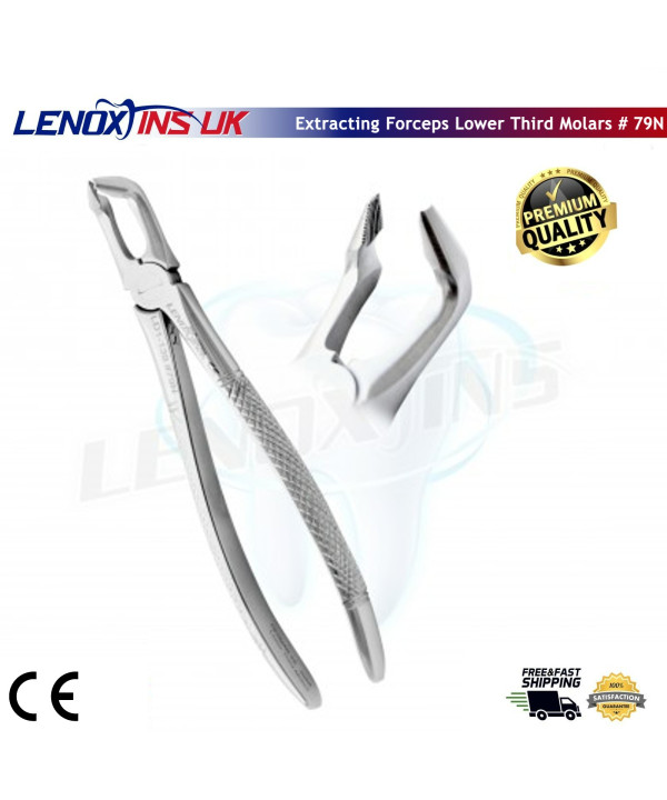 Deep Gripping Forceps # 79N Lower Third Molars