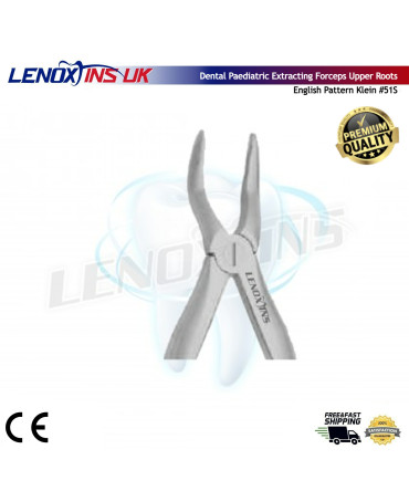 Baby Extracting Forceps English Pattern Klein #51S Pedodontic Upper root