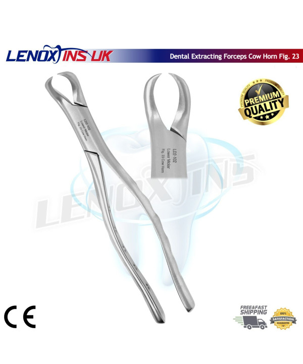 Extracting Forceps Lower Molar Fig. 23 Cow Horn