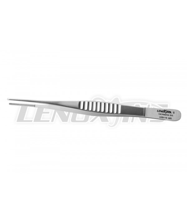 Debakey Atraumatic Tissue Forceps Str Serrated Teeth 16cm