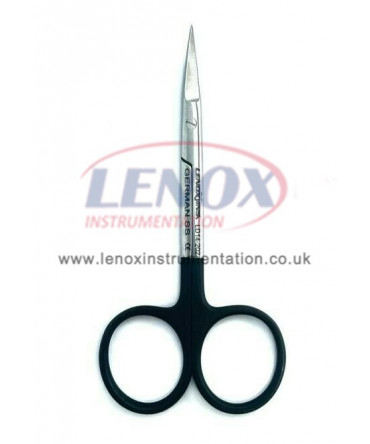 Iris Scissors 10cm CVD Micro Serrated Super Cut Blade