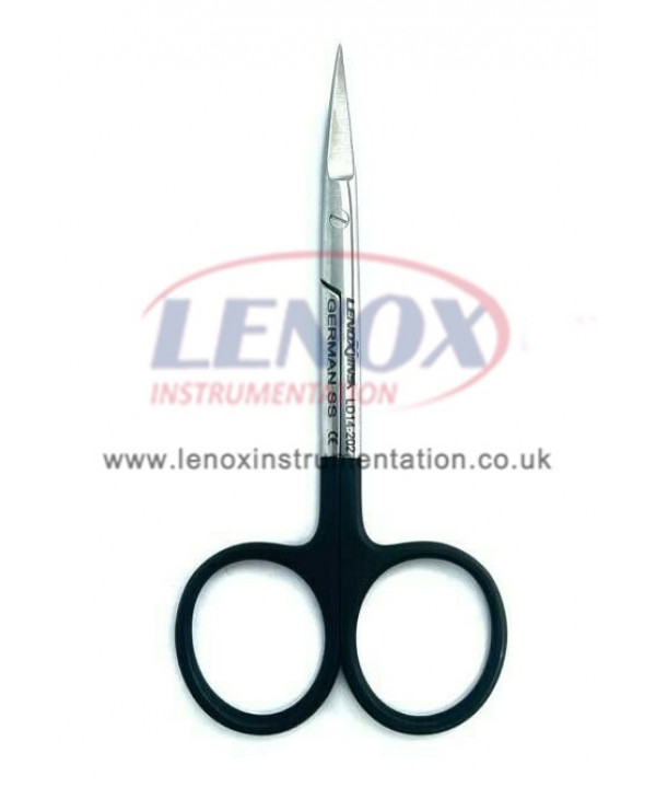 Iris Scissors 10cm CVD Micro Serrated Super Cut Blade