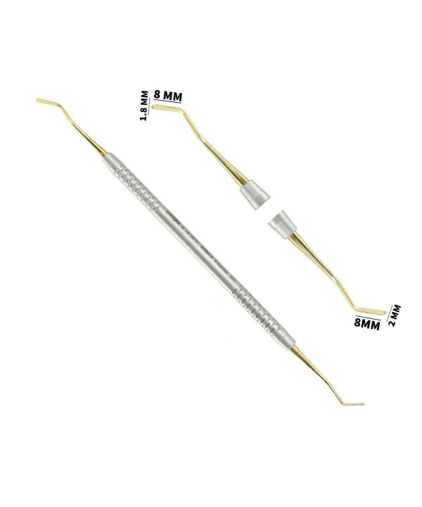 Composite Filling Instruments Double ended Horizontal 1.8x8.00MM / 2.00x8.00MM