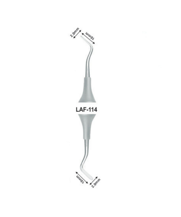 Composite Filling Instruments Double ended Vertical In and Off set Angled, 2.00x10MM