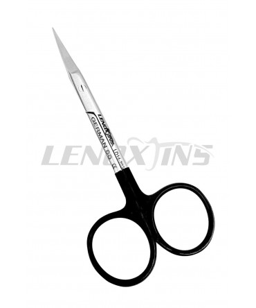 Iris Scissors Small 9cm Curved Saw edge