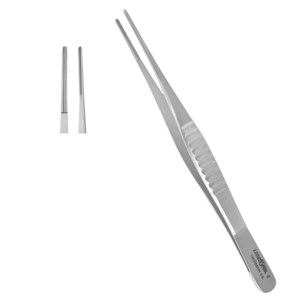Debakey Atraumatic Tissue Forceps Str 16cm - lenoxinstrumentation.co.uk