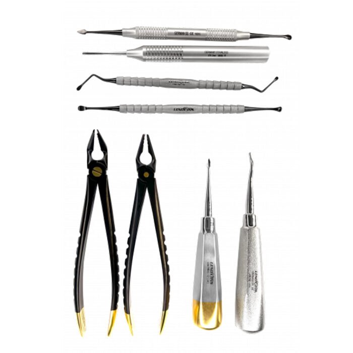 Atraumatic Extraction Kit of 8PCS - Precision Dental Surgical Instrument Set - Image 1
