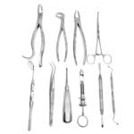 Basic Dental Extraction Kit - Essential Surgical Instrument Set by Lenox Instruments