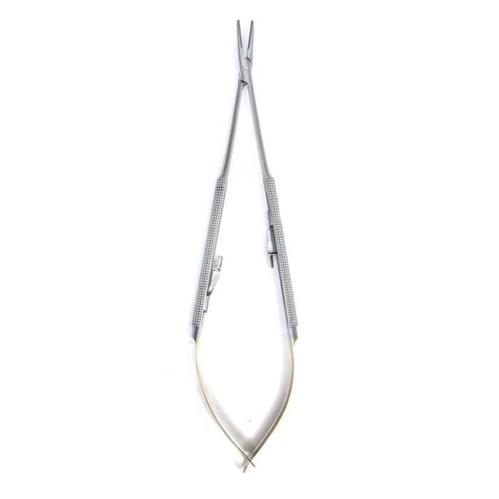 Castroviejo Needle Holders 18cm TC STR - Precision Surgical Instrument - Image 3