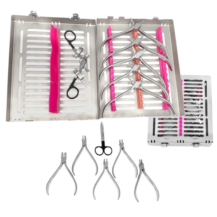 Clear Aligner Adjustment Kit - Ortho Clear Aligner Pliers Set - Comprehensive Orthodontic Tool Collection - Image 1