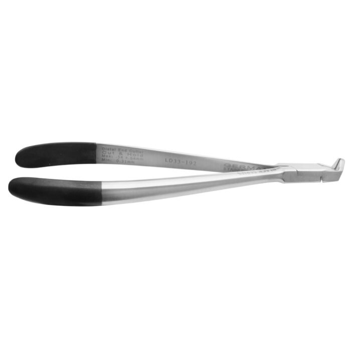 Distal End Cutter With Hold, Long Handle 14cm - Precision Tool for Orthodontic Wire Cutting - Image 7