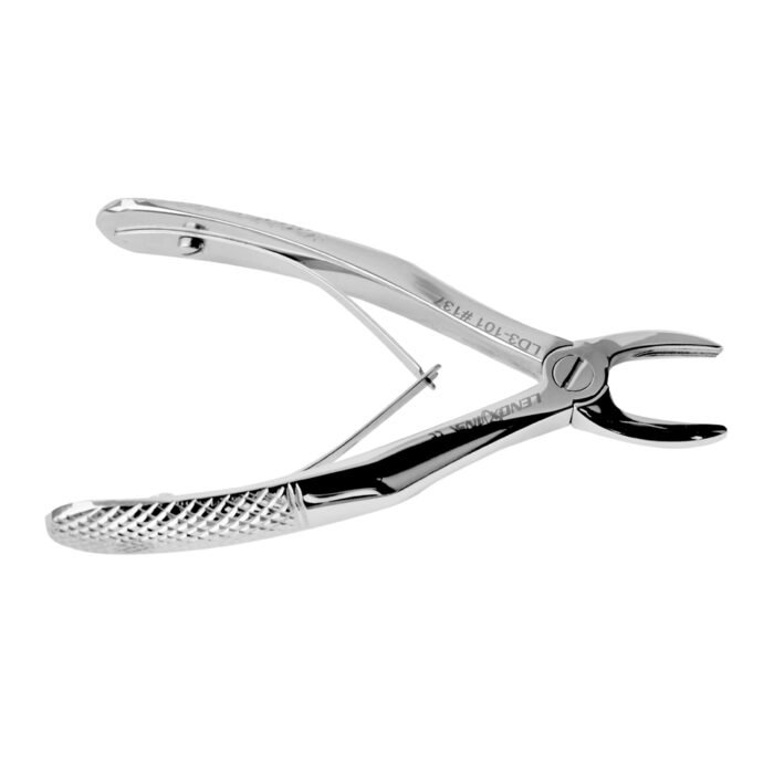 Baby Extracting Forceps English Pattern Klein #137 Pedodontic, Upper Incisors Spring Handle - Premium Dental Surgical Instrument - Image 2