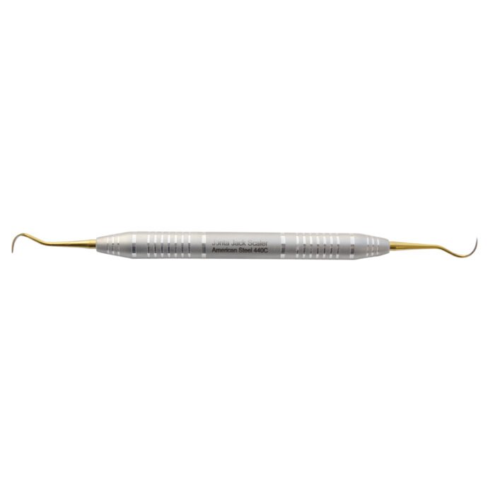 Sickle Scaler Montana Jacker American Stainless 440C - Precision Periodontal Instrument - Image 3