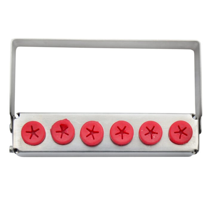 Bur Holder for 6 - Compact and Efficient Dental Storage Solution - Image 3