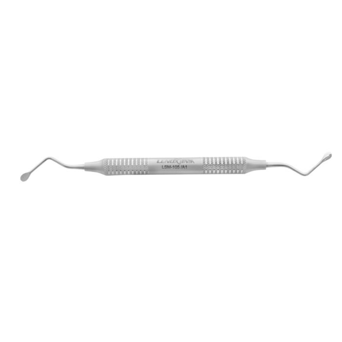 Lucas Bone Curette 4MM Micro Serrated - Precision Dental Surgical Instrument - Image 2