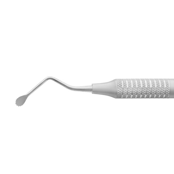 Lucas Bone Curette 4MM Micro Serrated - Precision Dental Surgical Instrument - Image 5