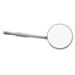 Mouth Mirrors Fig. 5 Ø24mm Front Surface (Cone Socket) Pack of 12 - Precision Diagnostic Instruments