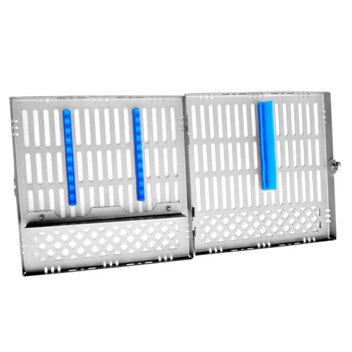 Cassette With Compartment - 22cmx21.5cmx3.5CM - Versatile Storage Solution for Dental Instruments - Image 3