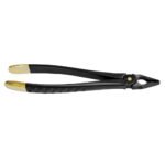 Deep Gripping Atraumatic Extraction Forceps, Upper Anterior, BLACK & GOLD Series - Premium Dental Surgical Instrument - Image 3