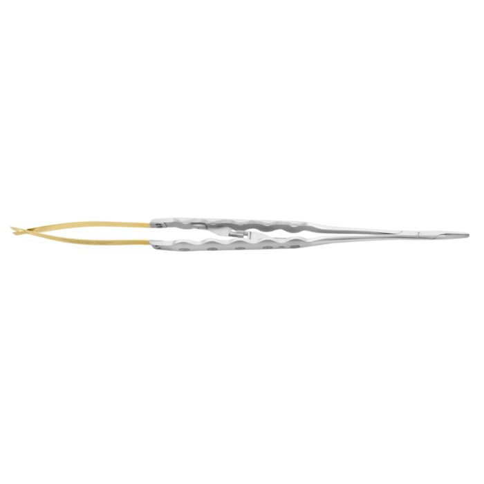 Castro-Viejo Needle Holder Twist Joint, Straight 18cm - Precision Surgical Instrument - Image 4