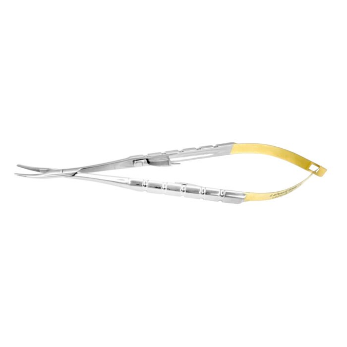 Castroviejo Needle Holders Fine Point 14cm TC Curved - Precision Surgical Instrument - Image 2