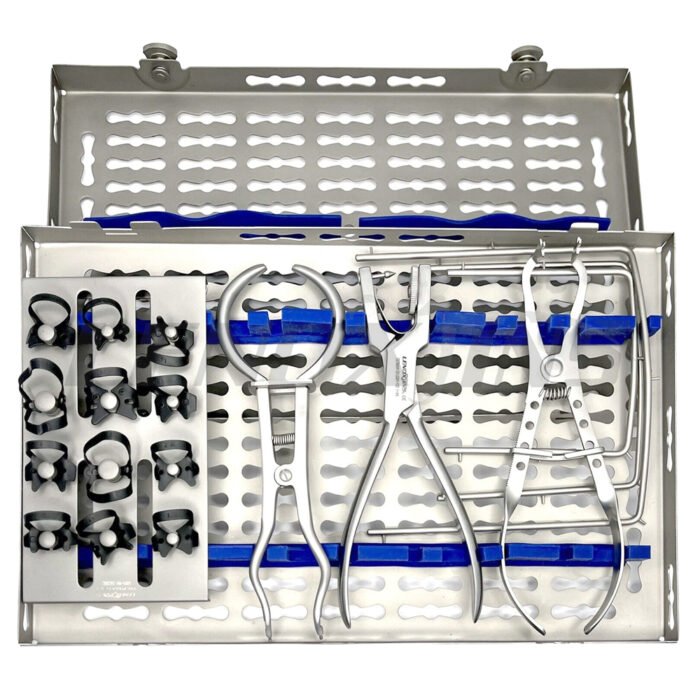 Rubber Dam Instruments Set - Premium Endodontic Tools by Lenox Instruments - Image 1