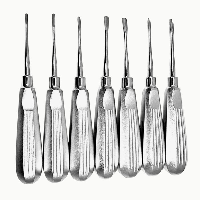 Luxating Elevators Set of 7 - Precision Dental Surgical Instrument Kit - Image 1