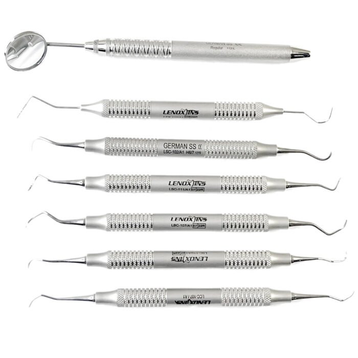 Hygiene Instruments Kit ECO - Set of 8 - Sustainable Dental Hygiene Solution - Image 1