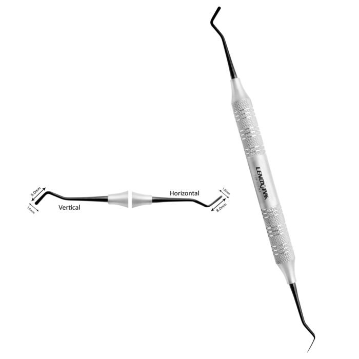 PFI Composite Filling Instruments Double Ended Vertical / Horizontal 1.5x8.00MM - Precision Restorative Tool - Image 1