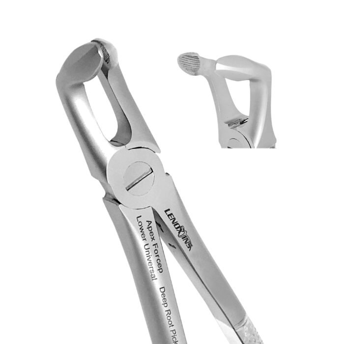 Deep Gripping Forceps #9 Apex Forceps Lower Universal Deep Root Pick - Premium Dental Surgical Instrument - Image 1