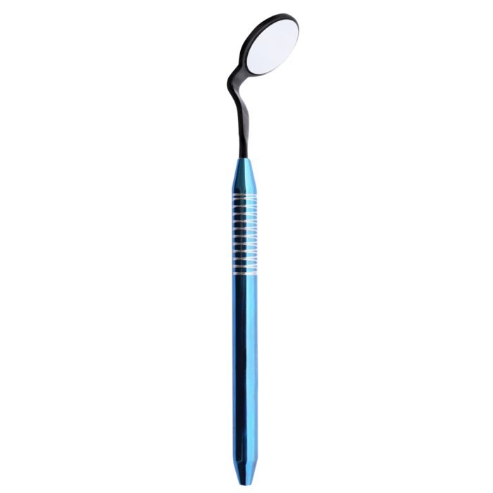 Dental Double Sided HD Black Mirror with Hollow Mirror Handle - Precision Dental Surgical Instrument - Image 1