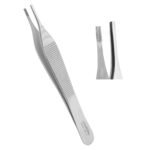 Dental Tissue Forceps Adson Brown 12cm - Precision Surgical Instrument
