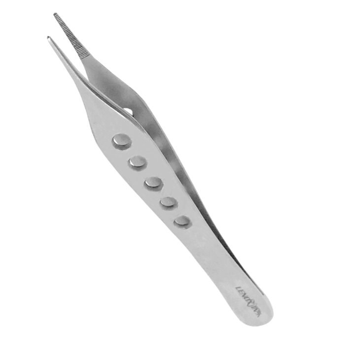 Adson Forceps 12cm Ergonomic Handle - Precision Dental Surgical Instrument - Image 1