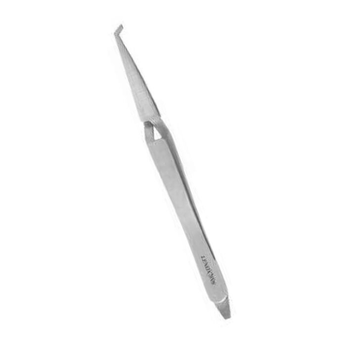 Bonding Bracket Tweezers with Blade, 13.5cm - Precision Tool for Orthodontic Bracket Placement - Image 1