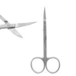 Iris Scissors 115mm Curved